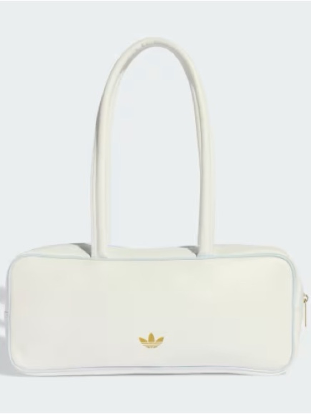 Adidas White Enlongated Trefoil Shoulder Bag